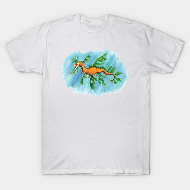 Leafy Seadragon T-Shirt by srw110